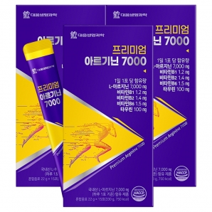 대웅 프리미엄 아르기닌7000 15포 3박스