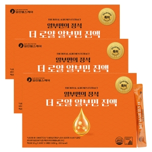 일진헬스케어 더 로얄 알부민 진액 30포 3박스