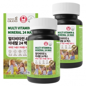 네이처그랜드 멀티비타민&미네랄24 맥스 180정 2박스