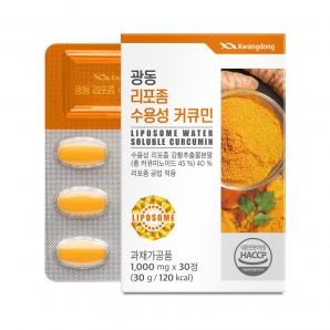 광동 리포좀 수용성 커큐민 30정