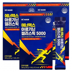 하이맨 에너맥스 아르기닌 젤리스틱5000 14포 3박스