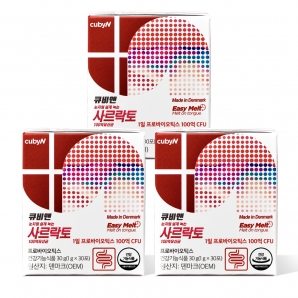 큐비앤 사르락토 30포 3박스