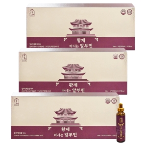 한중삼 황제 마시는 알부민 10병 3박스