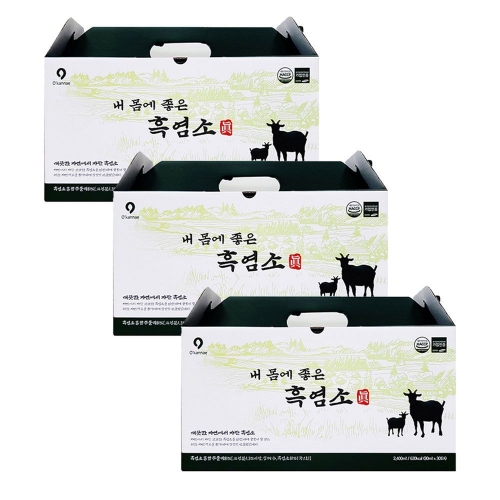옻가네 내몸에 좋은 흑염소 진 30포 3박스