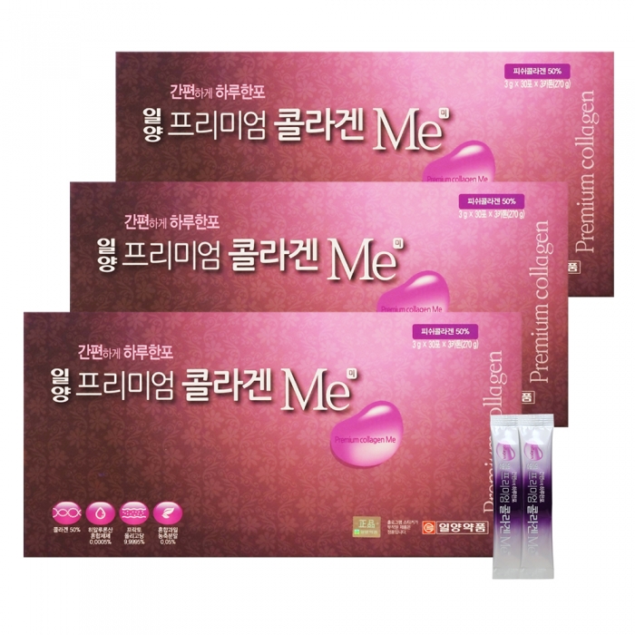 일양약품 프리미엄콜라겐 ME 90포 3박스