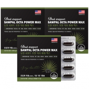 듀얼 서포트 쏘팔 옥타 파워 맥스 90캡슐 3박스