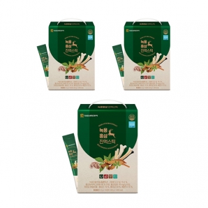 대웅 녹용홍삼 진액스틱 100포 3박스
