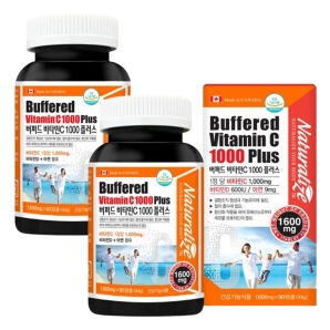 네추럴라이즈 버퍼드 비타민C1000 플러스 90정 2박스