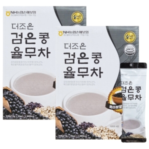 더존건강 더조은 검은콩 율무차 36포 2박스