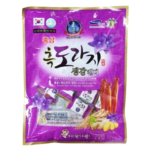 홍삼인 홍삼흑도라지생강캔디 170g