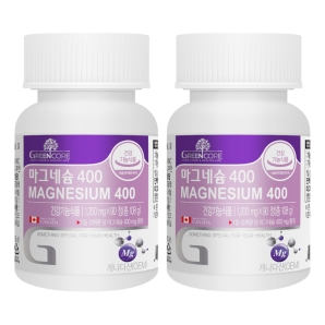 그린코어 마그네슘400 90정 2통