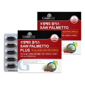그린코어 쏘팔메토 플러스 90캡슐 2박스