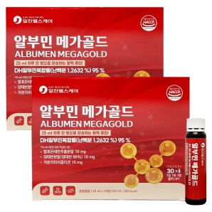 일진헬스케어 알부민 메가골드 30병 2박스