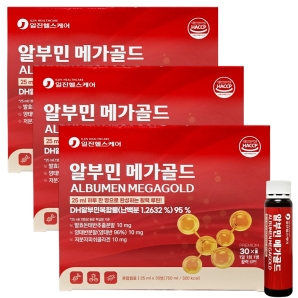 일진헬스케어 알부민 메가골드 30병 3박스