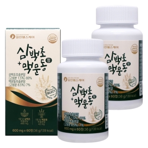 일진헬스케어 삼백초+맥문동 정 60정 2박스