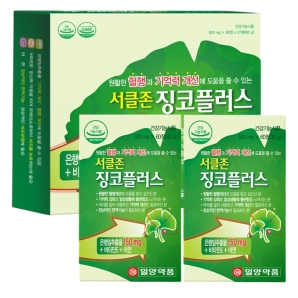 일양약품 서클존 징코플러스 120정