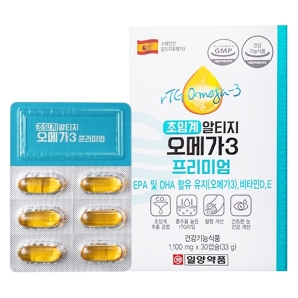 일양약품 초임계 알티지 오메가3 프리미엄 30캡슐