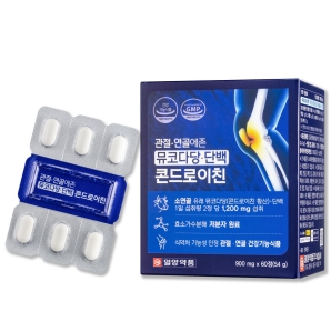 일양약품 관절연골에존 뮤코다당단백 콘드로이친 60정