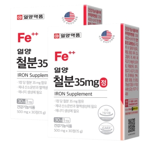 일양약품 일양철분35mg 30정 2박스