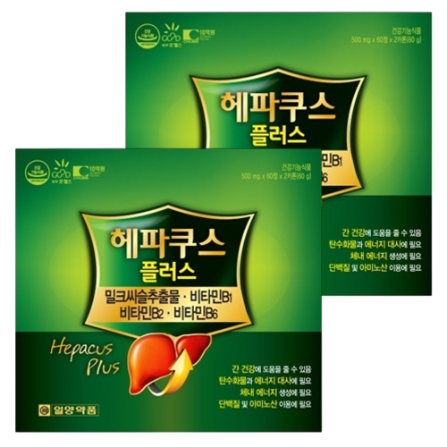 일양약품 헤파쿠스플러스 120정 2박스
