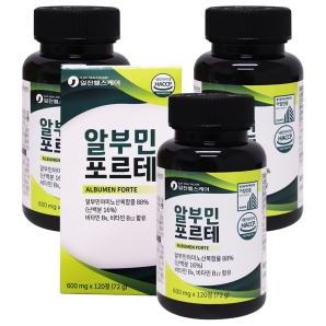 일진헬스케어 알부민포르테 120정 3박스