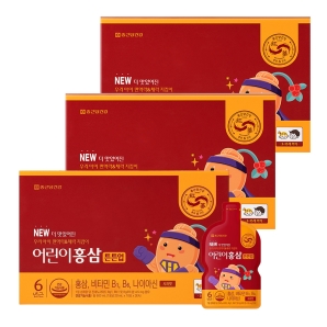 종근당건강 어린이홍삼튼튼업 30포 3박스