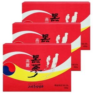 동진제약 고려흑삼정과 450g 3박스