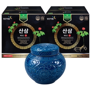 영진약품 산삼배양근고 1kg 2박스 선물용 보자기포함
