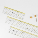 유니크 컬러 패치워크 시접자 15cm / 30cm / 50cm