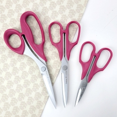 CLOVER 패치워크 가위 13cm(36-085) 17cm(36-086) 20cm(36-087) 크로바 클로버 재단가위