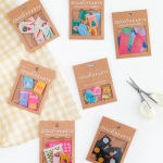 [수입라벨] Sarah Hearts 고퀄리티 직조라벨