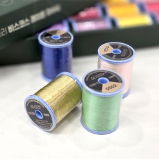 비스코스 레이온 자수사 자수실 - 낱개구매