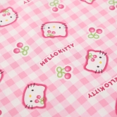 [KIYOHARA&times;SANRIO] 산리오 정품 라이센스 원단 체리체크키티 (1/2마)