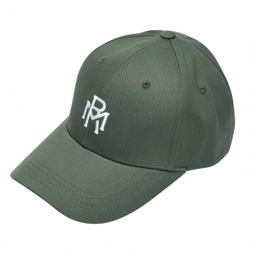 시그니처 오버핏 볼캡 카키