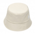 시그니처 로고 버킷햇 아이보리