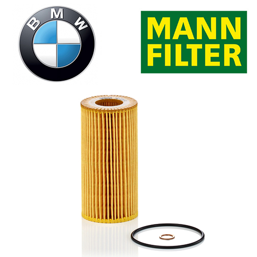 BMW X3 3.0d E83 06-10넌식 오일필터 MANN HU721/4X (M57)