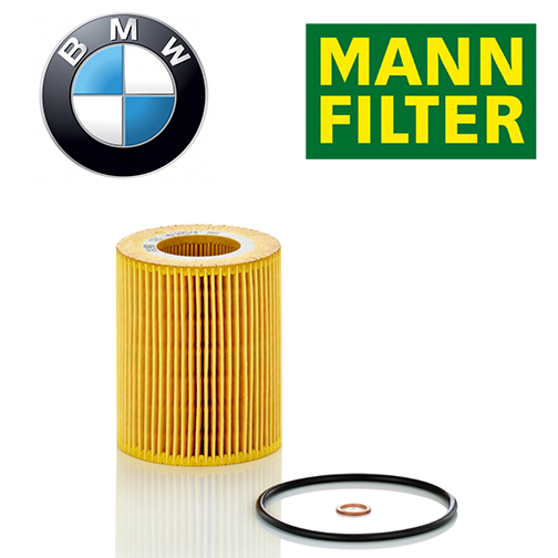 BMW 730i Li E65 E66 03-05년식 오일필터 MANN HU925/4X (M54)