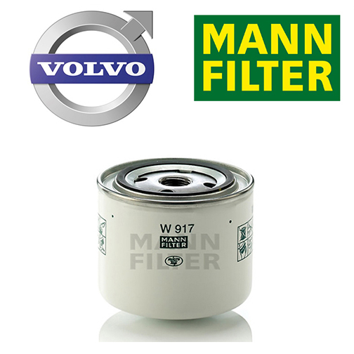 볼보 S70 2.5 96-99년식 오일필터 MANN W917 (B5254S)