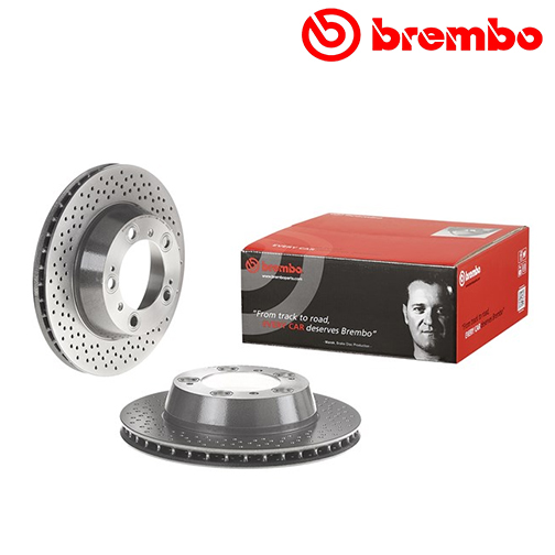 포르쉐 카이맨 3.4 S 987 후면 뒤 브레이크디스크 05-12년식 브램보