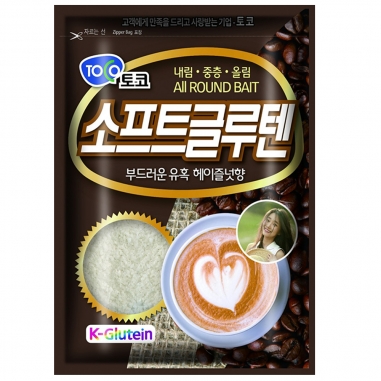 [토코] 소프트 글루텐 / 커피향 미끼 / 민물떡밥 밑밥 집어제