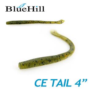 [블루힐] CE TAIL CE테일 4인치 / 루어낚시 소프트베이트 다운샷리그 지그헤드 배스웜