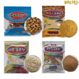 [페리칸] 떡밥 모음전 / 특수 짜개 세립어분 어분글루텐 / 민물낚시 떡밥 미끼 어분 집어 바다낚시 향어 잉어