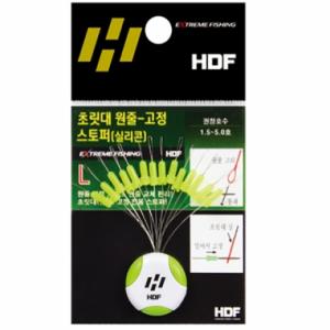 [해동] 초릿대 원줄-고정 스토퍼 [실리콘] / HA-607 / 민물낚시 소품