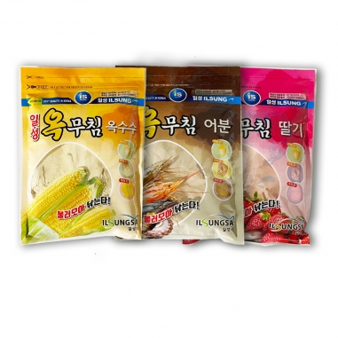 [일성사] 옥무침 / 옥수수, 딸기, 어분 / 글루텐떡밥
