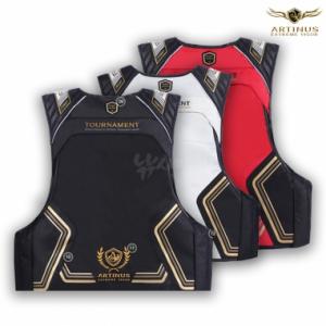 [아티누스] AV-160 블랙 화이트 레드 / 민물낚시 조끼 구명복 / 플로팅 베스트