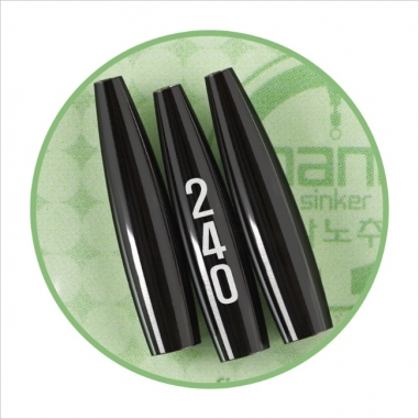 [나노피싱] 친환경 나노추 S바디 몸통 1.10g-2.0g / 미세조절 초정밀 / 싱커 봉돌 민물낚시