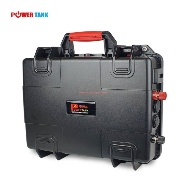 [파워탱크] PT-15H101A / 리튬인산철 배터리 파워뱅크  12V 1280Wh 국산 / 차박 낚시 캠핑 / 국내제작 국내AS