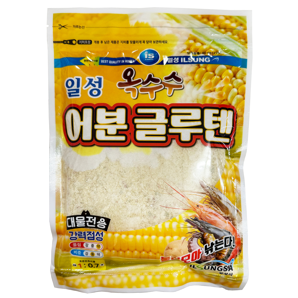 [일성사] 옥수수어분글루텐 / 글루텐 떡밥 밑밥 집어제