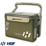 [해동] 12L 카리스마 아이스박스 카키 / HDF 쿨러 바다낚시 보냉 국내제작