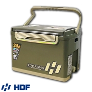 [해동] 24L 카리스마 아이스박스  카키 / HDF 쿨러 바다낚시 보냉 국내제작
